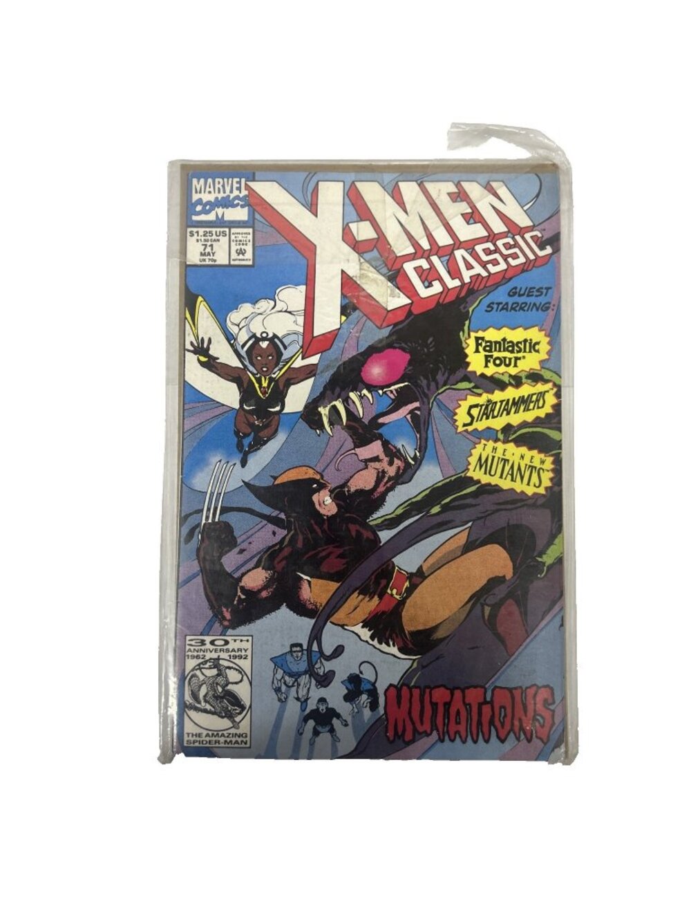 Marvel Comics Comic Book X Men Classic Mutations #71 May Comic Book